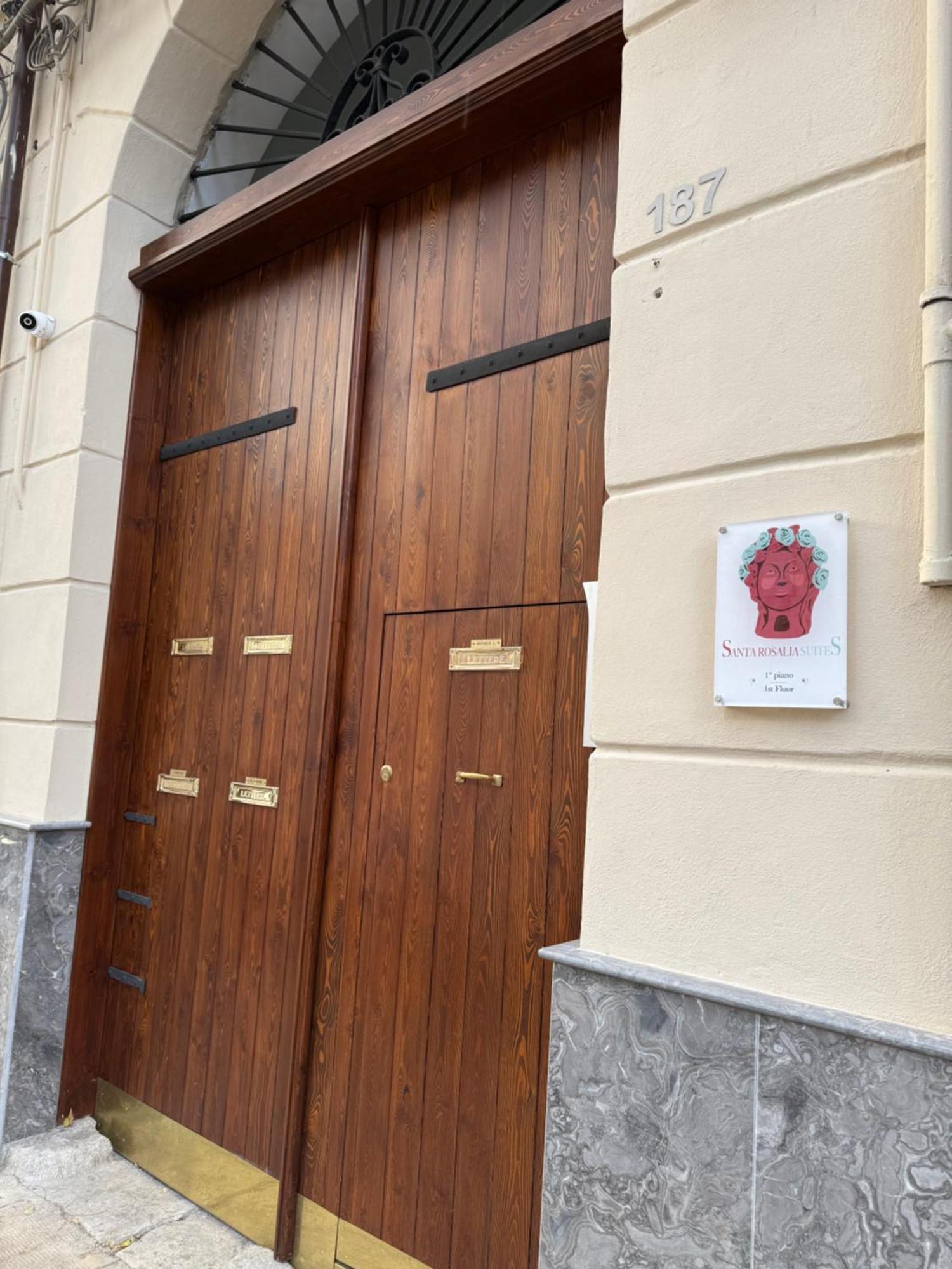 Santa Rosalia Suites Palermo Eksteriør bilde